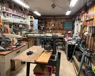 2- car garage full on both side - Large storage shed full Too 