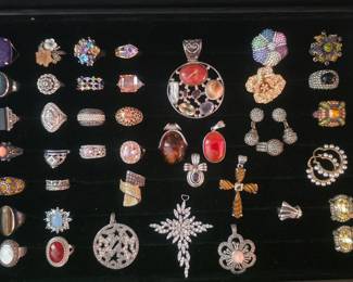Sterling silver rings