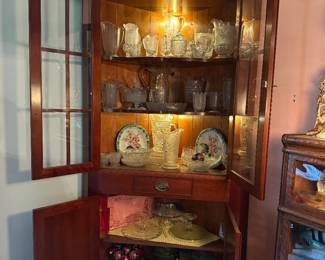 Lighted China cabinet. Very sturdy. Great shape.