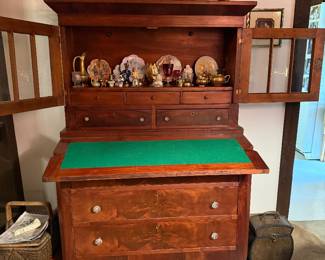 Secretary. Very sturdy. Drawers work well.