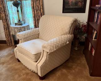 White chair. Matches sofa. Perfect/never sat on condition.