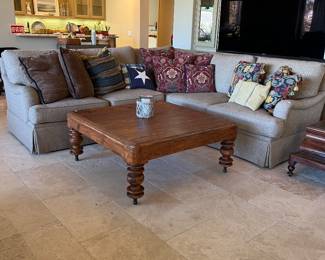sectional Sofa - we have one ore piece - this tv is not for sale