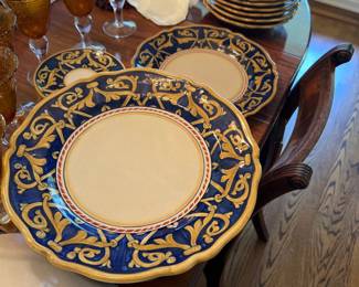 hand made Italian dishes
