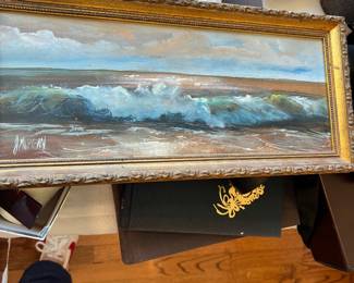 Painting by J Morgan
