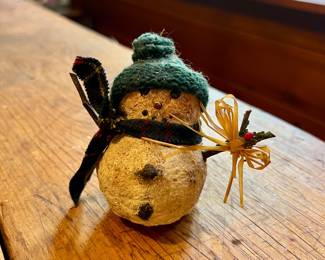$15~ Folk Art Snowman