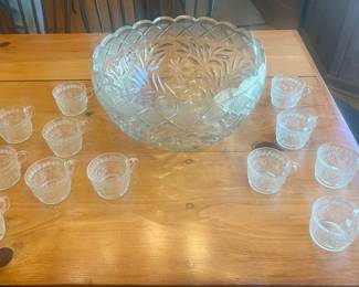 $40~ Punch Bowl Set