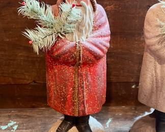 $75~ Ralph Giguere Paper Mache Santa