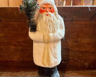 $150~ Large Ino Schaller Paper Mache Santa