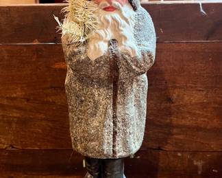 $85~ Ralph Giguere Paper Mache Santa