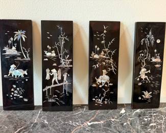 Chinese Lacquer Panels