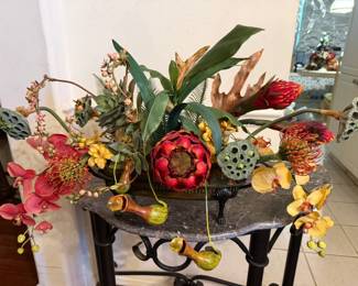 One of a kind tropical floral arrangement