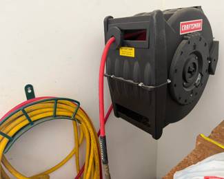 Craftsman retractable hose reel