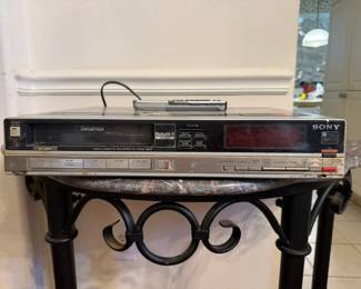 Betamax player and recorder