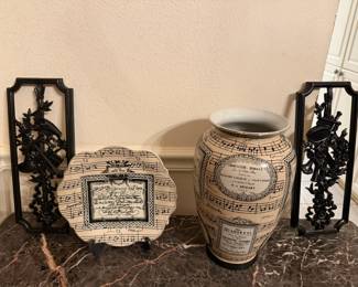 Musicthemed home decor
