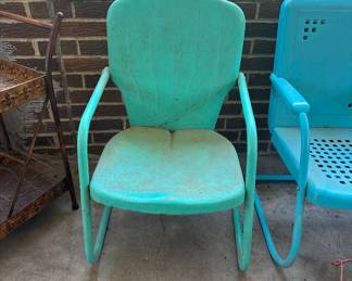 1960’s metal chairs