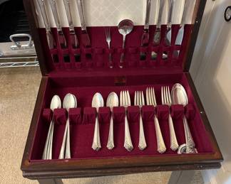 Oneida Heirloom Damask Rose Sterling Silver