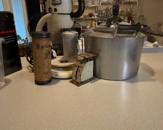 Vintage kitchen items
