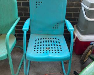 1960’s metal chairs