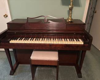 Apartment size Worlitzer piano