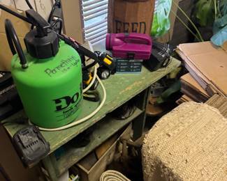 Shelving. Shelf. 20v dewalt batteries