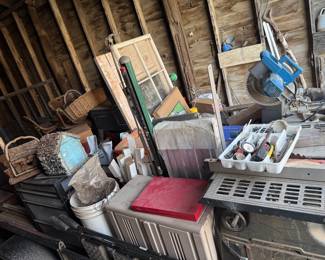 Tools. Power tools. Woodworking. Craft items. Kerosene heater