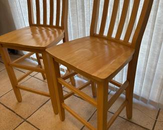 APPLE Furniture (2) Counter Chairs
