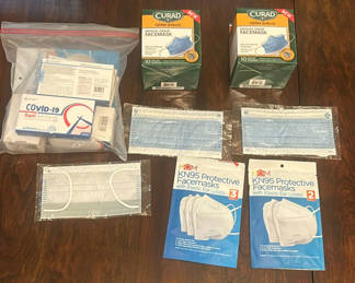 Lot 7: Assorted Face Masks and COVID-19 Rapid Self-Test Kit
