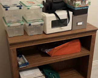 Lot 262: Assorted storage boxes and organizing containers