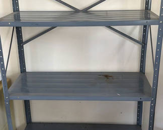 Lot 102: Metal Shelving Unit