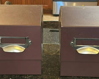 Lot 25: Media Storage Boxes with Compact Disc Cases and CD Wallet
