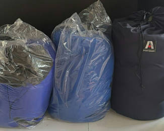 Lot 204: Three Academy Broadway Blue Sleeping Bags
