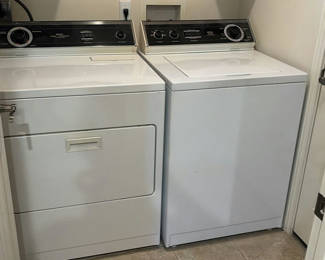 Lot 248: Whirlpool washing machine and matching dryer