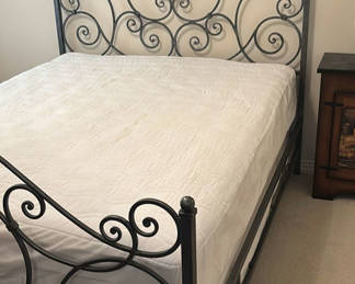 Lot 64: Metal Bed Frame with Imperial Dream Cloud Mattress