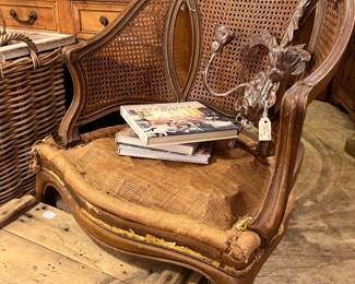 Vintage deconstructed chair
