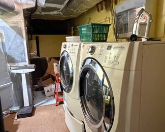 Washer/Dryer with Pedestals