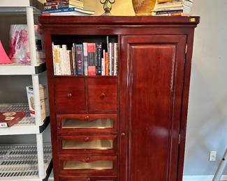 Cherry Wood Armoire Priced To MOVE!
