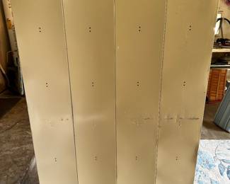 Back of lockers