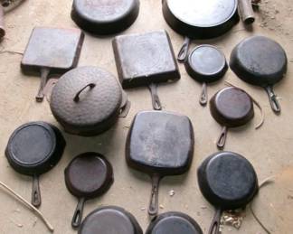 CAST IRON PANS