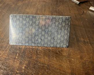 Item 82 unmarked 2.5"L  by 1.5"w  by .75h $40.00