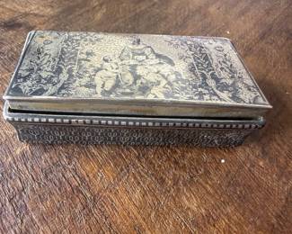 Item 82 unmarked 2.5"L  by 1.5"w  by .75h $40.00