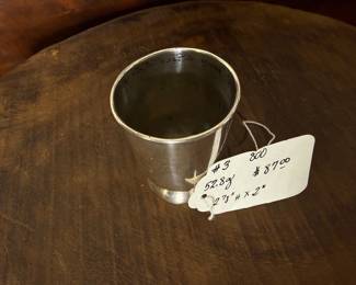 Item 3 800 silver 52.8 g $87.00 Pin cup also perfect for matches, cotton swabs and other small items.