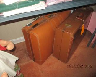 Vintage suitcases