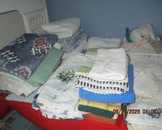 Lots of linens