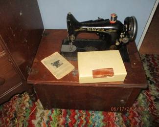Antique Singer sewing machine