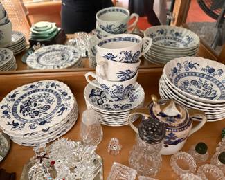 Blue and white china 