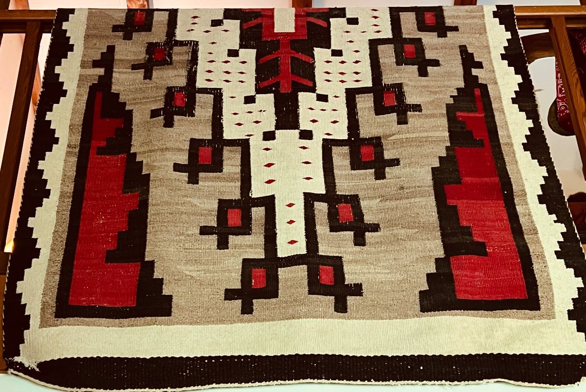 Woven Navajo Rug