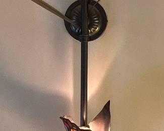 Stained glass light sculpture