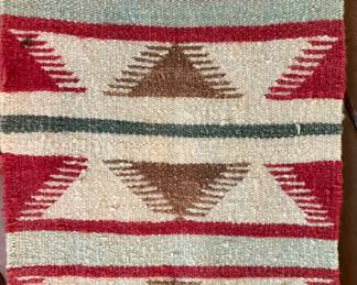 Antique Navajo pattern rug