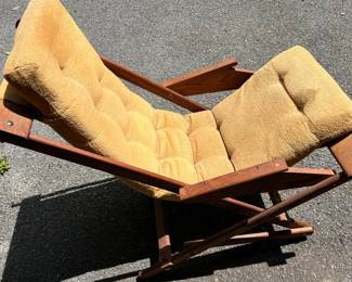 Vintage deck chair 