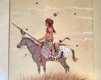 Original By Navajo artist Bea Tien Yazz